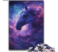 Puzzles 2000 pièces pour Adultes, Chevaux dans l'univers, Jeu Stimulant, idéal comme Cadeau pour Toute la Famille, 70x100cm