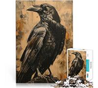 Puzzles 2000 pièces pour Adultes Corbeau éthéré Jeu Familial Anti-Stress Défi Difficile Liste de souhaits avec Le Père Noël 70x100cm