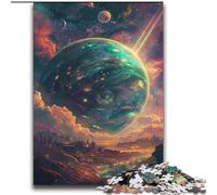 Puzzles 2000 pièces pour Adultes et Adolescents Jeu éducatif Familial Planète colorée, idéal comme Cadeau pour Toute la Famille à partir de 14 Ans 70x100cm