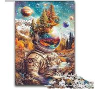 Puzzles 2000 pièces pour Adultes et Adolescents, Jeux éducatifs sur Le thème des Montagnes et des astronautes, décoration d'intérieur, Cadeau d'anniversaire, à partir de 14 Ans, 70x100cm