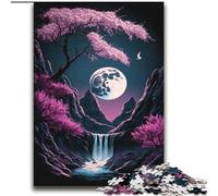 Puzzles 2000 pièces pour Adultes et Adolescents Mont Fuji Japon Jeux éducatifs Décoration d'intérieur Cadeau d'anniversaire, Cadeaux pour 14 Ans et Plus 70x100cm