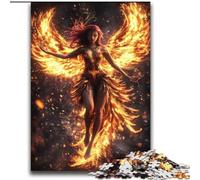 Puzzles 2000 pièces pour Adultes et Adolescents Mystérieuse Fille Phénix, défi d'intelligence cérébrale, Jouets addictifs, Cadeau Amusant pour Les 14 Ans et Plus, 70x100cm