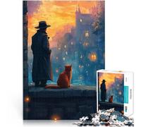 Puzzles 2000 pièces pour Adultes Familier dans la Solitude Jouet éducatif intellectuel décompressant Une œuvre d'art 70x100cm