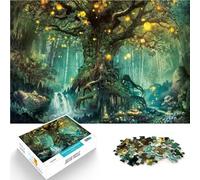Puzzles 2000 pièces pour Adultes Forêt de la pénombre Jouets de Jeu pour Cadeau Familial Cadeaux du Père Noël Secret 70x100cm