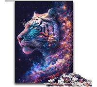Puzzles 2000 pièces pour Adultes Galaxy Fantasy Tiger pour Les 14 Ans et Plus Jeux Amusants Activités Amusantes à la Maison, Cadeaux d'anniversaire, Cadeaux de Voyage 70x100cm