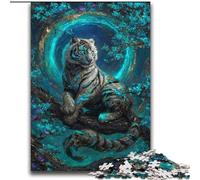 Puzzles 2000 pièces pour Adultes Galaxy Tiger pour et à partir de 14 Ans Jeu Pratique Jeu de Noël Cadeaux 70x100cm