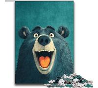 Puzzles 2000 pièces pour Adultes Happy Bear Family Game Anti-Stress Défi Difficile Convient aux Couples 70x100cm
