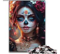 Puzzles 2000 pièces pour Adultes, Jeux éducatifs, squelettes fantastiques, Jeux familiaux, pour renforcer l'amour Entre Couples, 70x100cm