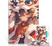 Puzzles 2000 pièces pour Adultes Jolie Fille Loli Jouets de Divertissement Familial est idéal comme Cadeau pour Toute la Famille 70x100cm