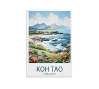 Puzzles 2000 pièces pour Adultes, Koh Tao îles Thaïlandes Puzzles familiaux Amusants 2000 pièces pour Adultes Cadeaux 100x70cm