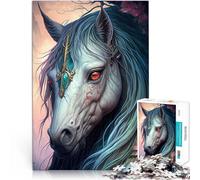 Puzzles 2000 pièces pour Adultes Mythe Licorne Séjour Anti-Stress pour Tuer Le Temps Convient pour la décoration de Bureau 70x100cm