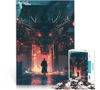 Puzzles 2000 pièces pour Adultes Porte du Dragon Jeu Familial Anti-Stress Défi Difficile Car C'est Un pour Toute la Famille 70x100cm