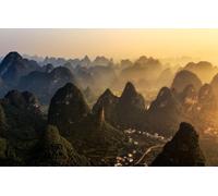 Puzzles 2000 pièces pour Adultes | Puzzles Paysages pour Adultes 2000, Montagnes, Chine, Villages 70 x 100 cm