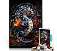 Puzzles 2000 pièces pour Adultes Résumé du Dragon draconien Défi Difficile pour soulager Le Stress Une œuvre d'art 70x100cm