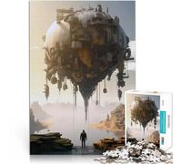 Puzzles 2000 pièces pour Adultes Robot Ballon céleste Jouet éducatif intellectuel décompressant Décoration Parfaite 70x100cm