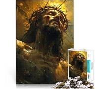 Puzzles 2000 pièces pour Adultes Sacrifice de Jésus pour Le Jeu éducatif Challenge Toy Renforcer l'amour Entre Les Couples 70x100cm