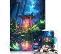 Puzzles 2000 pièces pour Adultes Sanctuaire Lumineux Jouets de Divertissement Familial Convient pour la décoration de Bureau 70x100cm