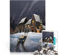 Puzzles 2000 pièces pour Adultes sur Le Chemin du Retour Fait de Papier，pour Les 14 Ans et Plus Jouets éducatifs et d'apprentissage Jeux familiaux Jeu éducatif pour Anniversaire et Noël。