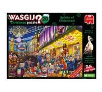 Puzzles 2x1000 pièces Jumbo Wasgij Christmas 20 Les esprits de Noël Multicolore G