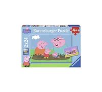 Puzzles 2x24 pièces La vie de famille Peppa Pig