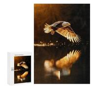 `Puzzles 300 PCS pour Adolescents Beautiful Magical Eagle Puzzles pour Adultes Jeux De Détente Découpe De Précision Offre Spéciale Cadeaux pour Toute La Famille 300 PCS