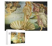 Puzzles 300 PCS pour Adolescents Birth of Venus Botticelli's Masterpiece Jeux De Puzzle Relaxants Améliorent La Mémoire Offrez-Les en Cadeau À Toute La Famille 300 PCS