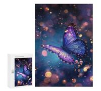 Puzzles 300 PCS pour Adolescents Butterfly Magic Jeu De Puzzle Casse-tête Anti-Stress Stimulant À Compléter 300 PCS