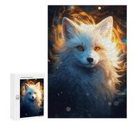 `Puzzles 300 PCS pour Adolescents Cosmic Celestial Fox Puzzles pour Adultes Jeux De Détente Découpe De Précision Offre Spéciale Cadeaux pour Toute La Famille 300 PCS
