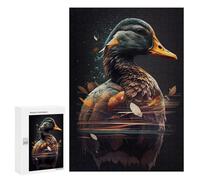 Puzzles 300 PCS pour Adolescents Duck Exposure Art Puzzles pour Adultes - Jeux De Construction - Analyse Et Logique - Idées Cadeaux pour Toute La Famille 300 PCS