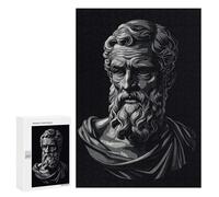 Puzzles 300 PCS pour Adolescents Epicurus Philosopher Puzzle pour Adultes : Un Jeu Manuel Amusant Et Humoristique pour Un Anniversaire Ou Noël 300 PCS