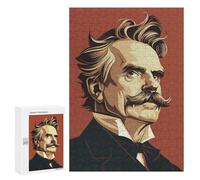 Puzzles 300 PCS pour Adolescents Friedrich Nietzsche Puzzles pour Adultes Décoration Murale Jouet Difficile, Difficile, Stimulant À Compléter 300 PCS