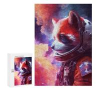Puzzles 300 PCS pour Adolescents Galaxy Red Panda Jeu De Puzzle Casse-tête Anti-Stress Stimulant À Compléter 300 PCS
