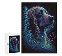 Puzzles 300 PCS pour Adolescents Irish Setter Dog Mythic Puzzles pour Adultes Jeu De Réflexion Cadeau d'anniversaire Difficile À Compléter 300 PCS