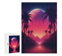 Puzzles 300 PCS pour Adolescents Nightfalls Electric Ballet Puzzles pour Adultes À Monter Soi-même - Jeux Éducatifs Et Amusants en Famille 300 PCS