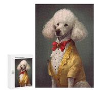 Puzzles 300 PCS pour Adolescents Poodle Dog Magical Jeu De Puzzle Casse-tête Anti-Stress Stimulant À Compléter 300 PCS