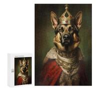 Puzzles 300 PCS pour Adolescents Royal Canine Majesty Puzzles pour Adultes À Monter Soi-même - Jeux Éducatifs Et Amusants en Famille 300 PCS