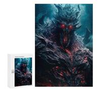 Puzzles 300 PCS pour Adolescents Sinister Creature Jeu De Puzzle Casse-tête Anti-Stress Stimulant À Compléter 300 PCS