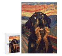 Puzzles 300 PCS pour Adolescents The Scream of Dog Puzzles pour Adultes - Jeux De Construction - Analyse Et Logique - Idées Cadeaux pour Toute La Famille 300 PCS
