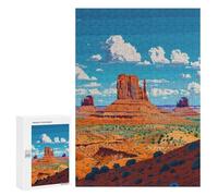 Puzzles 300 PCS pour Adolescents Utah Pixel Art Puzzles pour Adultes Décoration Murale Jouet Difficile, Difficile, Stimulant À Compléter 300 PCS