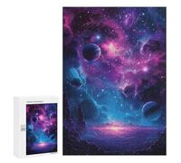 `Puzzles 300 PCS pour Adolescents Vector Space Puzzles pour Adultes Jeux De Détente Découpe De Précision Offre Spéciale Cadeaux pour Toute La Famille 300 PCS