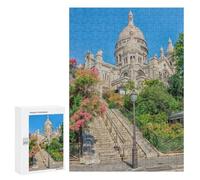 Puzzles 300 PCS pour Adultes Beautiful Montmartre Adolescents Puzzles Jeu Manuel Découpe De Précision Aide À Stimuler Le Cerveau 300 PCS