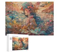 Puzzles 300 PCS pour Adultes Fantasy Artwork Nature's Harmony Puzzle, Jouet, Décoration Murale, mais Amusant Et Humoristique, Cadeau d'anniversaire Unique 300 PCS