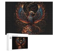Puzzles 300 PCS pour Adultes Phoenix Rise Mythical Artwork Puzzle, Jouet, Décoration Murale, mais Amusant Et Humoristique, Cadeau d'anniversaire Unique 300 PCS