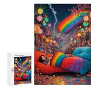 Puzzles 300 PCS pour Adultes Rainbow Dreamscape -1 Puzzles pour Adultes, Jouet, Décoration Murale, Améliore La Mémoire, Cadeau d'anniversaire, Cadeaux, 300 PCS