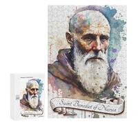 Puzzles 300 PCS pour Adultes Saint Benedict Benedictine Adolescents Puzzles Jeu Manuel Découpe De Précision Aide À Stimuler Le Cerveau 300 PCS