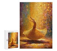 Puzzles 300 PCS pour Adultes Whirling Dervish in Golden Light Puzzles pour Adolescents Activités Familiales Défi Éducatif Jeu Stimulant Et Divertissement en Famille 300 PCS