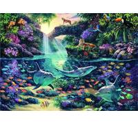 Puzzles 300 Pièces Adultes Animal Dauphin 40 x 28 cm Jeu Educatif Puzzle Impossible Puzzle Adultes 300 Pièces Puzzles