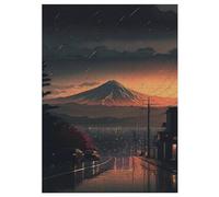 Puzzles 300 Pièces Adultes, Puzzle De Jeu, Japan Style Planche De Bois, Excellent Cadeau pour Enfants 42×30cm