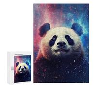 Puzzles 300 pièces pour adultes Panda Night Galaxy Puzzles pour adolescents Jouets Décoration murale Décoration parfaite Difficile à résoudre 300 pièces