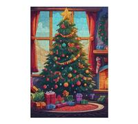 Puzzles 38x26cm/1000pcs Cozy Christmas Corner Casse-tête pour Adultes, Jeu De Réflexion, pour S'amuser en Famille, Cadeaux d'anniversaire Et De Noël Uniques 38x26cm/1000pcs